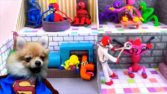 КТО убил БАНБАЛИНУ в ДЕТСКОМ САДУ БАНБАН? Не бойся-ЭТО ПЛАСТИЛИН! Rainbow Friends Валеришка Макс смотреть онлайн