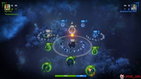 Первый взгляд на Planets Under Attack