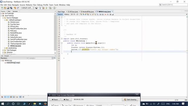 while Loop in Java NetBeans with example integer number or Zero In the Amharic Language смотреть онлайн