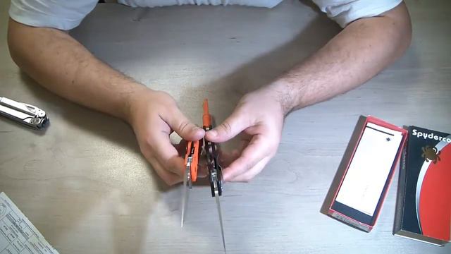 SPYDERCO PARAMILITARY 2 CTS-XHP ORANGE - МЕЧТА СБЫЛАСЬ!!!
