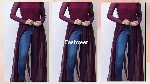 Simple & Stylish Net Fabric Kurtis Design Ideas 2023 смотреть онлайн