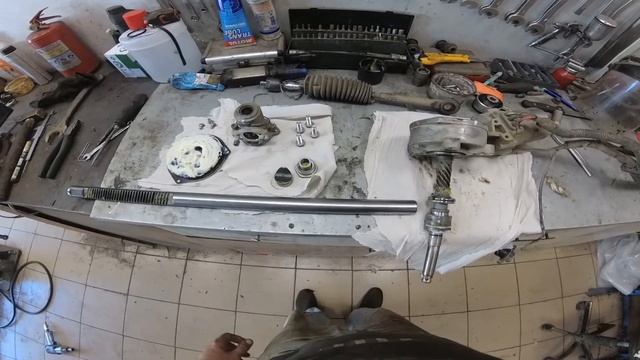 Subaru Outback ремонт электрической рулевой рейки.