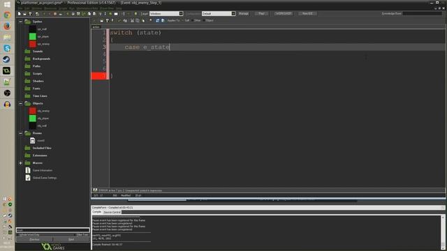 GameMaker Studio: Enemy Chase AI Tutorial смотреть онлайн