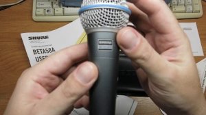 Обзор поддельного микрофона Shure BETA 58A