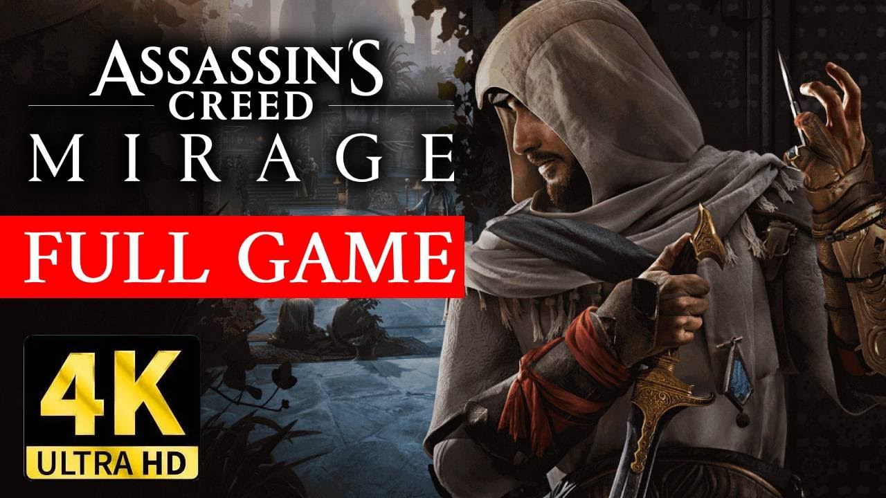 Assassin's Creed: Mirage - PS5 4K 60FPS Hard Difficulty Longplay Full Game Walkthrough Gameplay Part смотреть онлайн