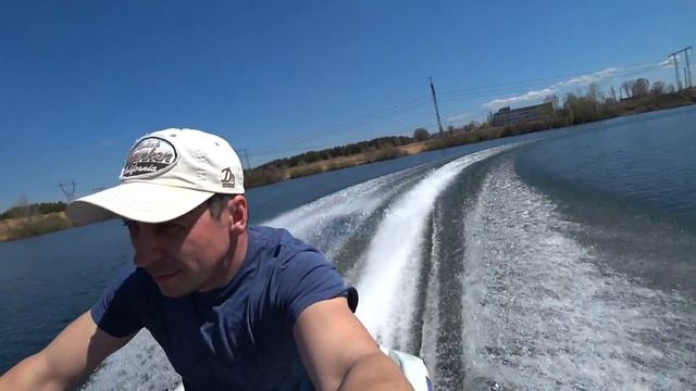 SONY HDR AS300. На гидроцикле Yamaha GP 760. смотреть онлайн