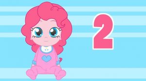 FIVE LITTLE BABIES 🎶 with the ponies | Nursery Rhymes for Toddlers