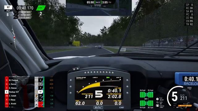 Assetto Corsa Competizione Chev Camaro Gt4 смотреть онлайн