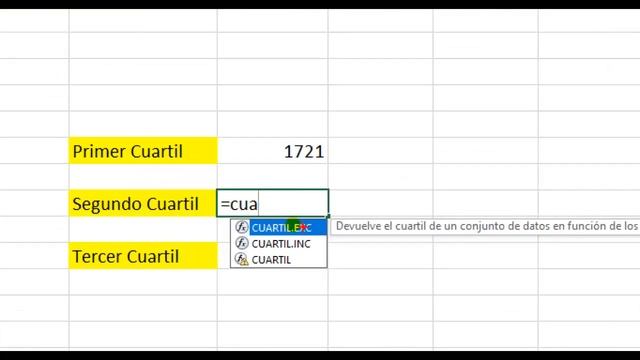 Calcular Cuartiles con Excel смотреть онлайн