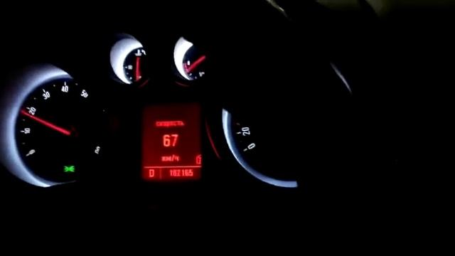 Падение оборотов Opel Astra J 1.6t A16LET смотреть онлайн