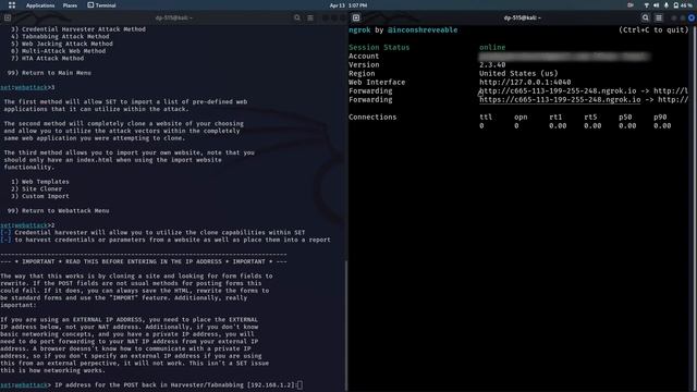 Setoolkit And Ngrok Setup | Kali Linux | #TechnoSec