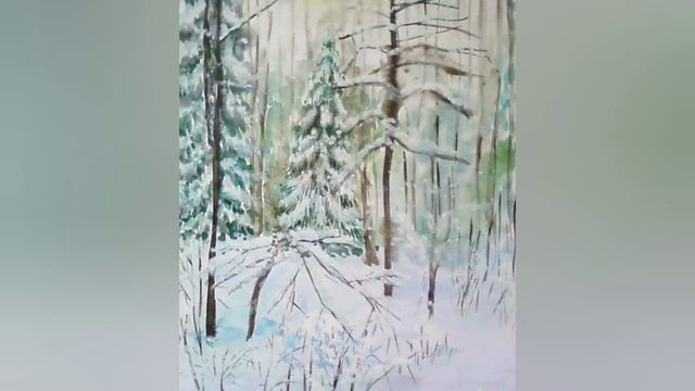 Мои картины: пейзажи гуашью, акрилом| my paintings, drawings, landscapes смотреть онлайн