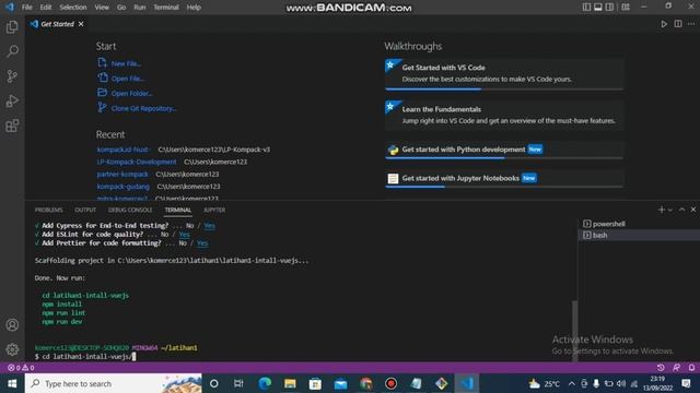 Install Vuejs bahasa Indonesia |#2 Install Vue js CLI смотреть онлайн