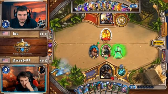 HCT Winter Americas: Ike vs Qwerty97 - Season 3 2018 | Day 1 Swiss Stage Round 6 смотреть онлайн