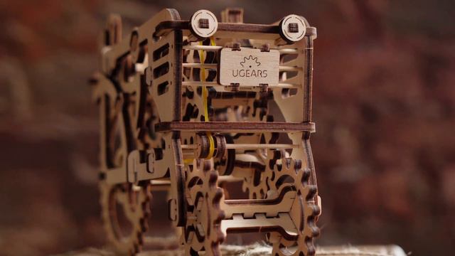Ugears Tractor Mechanical Model 3d смотреть онлайн