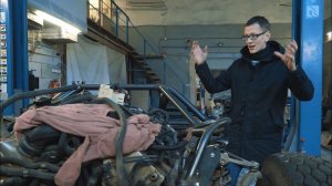 Злое усиление рамы ЗИЛа на 600 сил.