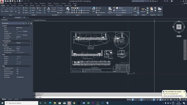 PDF to AutoCAD Drawing convert with Actual size смотреть онлайн