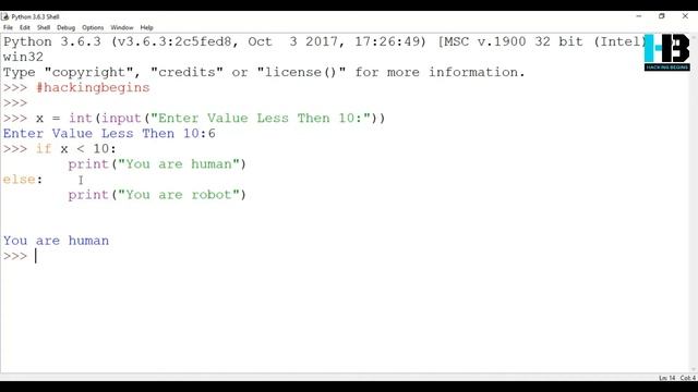 Learn Python Programming Language For Beginners In Hindi - Part 3 | If Else Statement смотреть онлайн