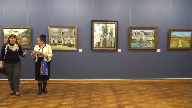 Открытие выставки "Из Марьино во Францию" (г.Санкт-Петербург) смотреть онлайн