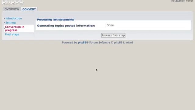 PhpBB 3.1.x Convert from MyBB 1.8.x смотреть онлайн