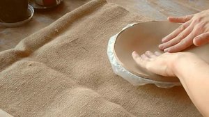 Тарелка из глины своими руками