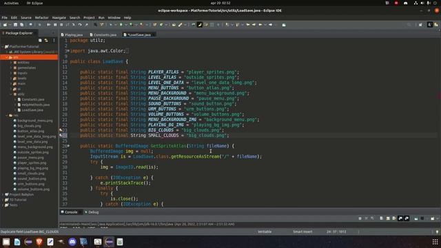 Background That Moves ? - Episode #15 - Platformer Tutorial Java смотреть онлайн