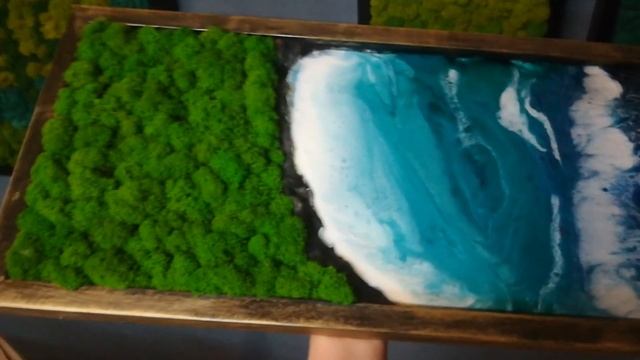 Мох стабилизированный. Какие картины можно сделать из стабилизированного мха! смотреть онлайн