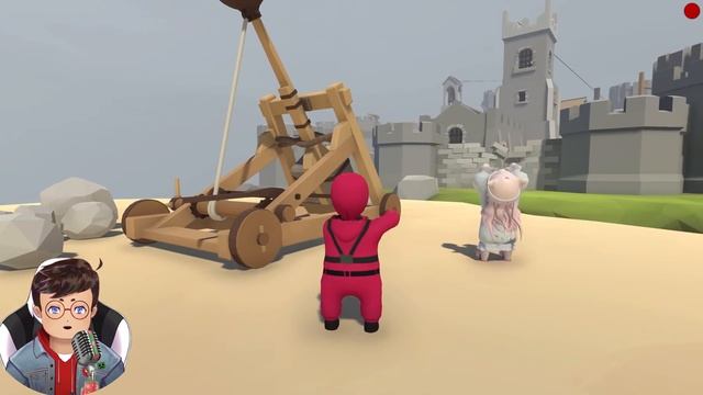 КРУТО ЛОМАЕМ СТАРЫЙ ЗАМОК с КВАДРАТ ИЗ ИГРА КАЛЬМАРА HUMAN FALL FLAT пластилиновые Втубер Володя смотреть онлайн