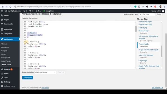 add social icons without plugin in wordpress {in Hindi] смотреть онлайн