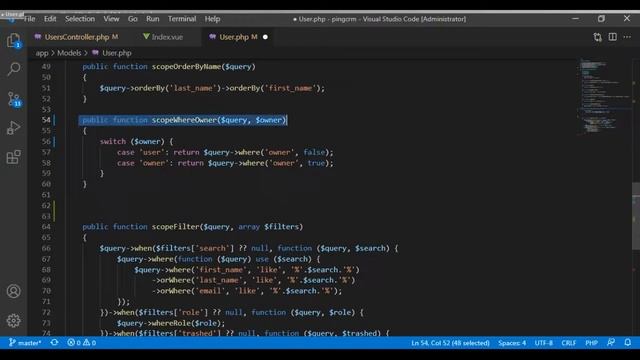 Laravel 8 Inertia PingCRM Spatie User Management - Part 2 смотреть онлайн