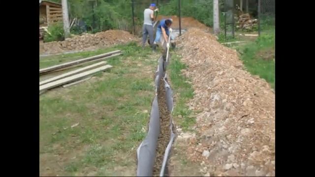 Строительство дренажа № 1 Армстройка armstroyka.ru смотреть онлайн