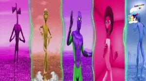 Танец Челлендж  - Сиреноголовый против Человек паук против разноцветных инопланетянин