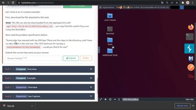 Burps Suite other Modules - ?♂Jr Penetration Tester - TryHackme - Español смотреть онлайн