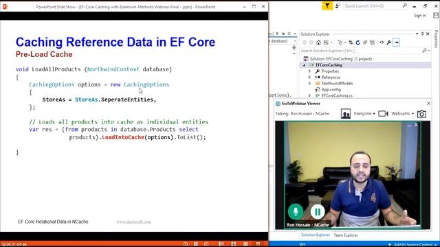 Webinar - Handling EF Core Relational Data in NCache смотреть онлайн