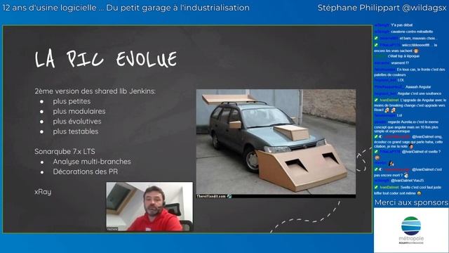 "12 ans d'usine logicielle… Du petit garage à l'industrialisation" par Stéphane Philippart смотреть онлайн