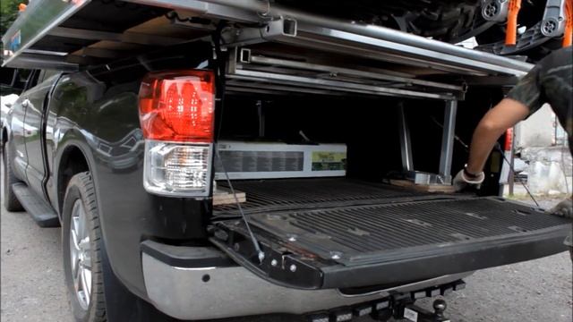 Superdeck - платформа для перевозки техники на пикапе