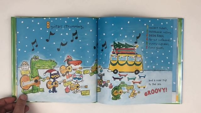 Pete the Cat's 12 Groovy Days of Christmas - Christmas Sing Along смотреть онлайн