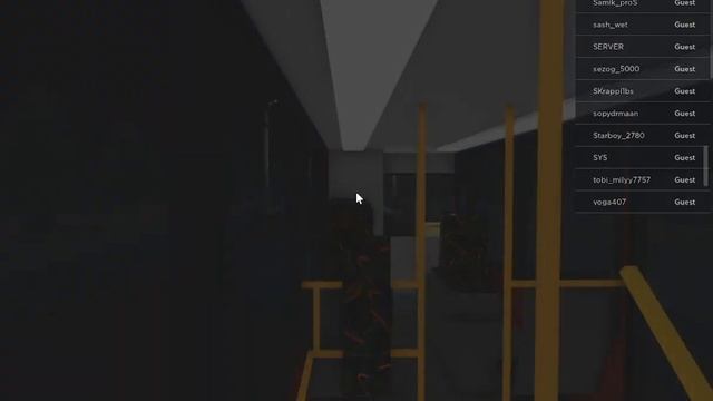 Поездка на Хазе на карте Пушкин в роблоксе