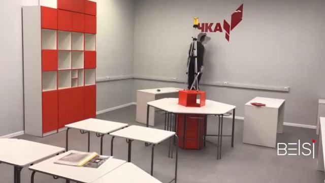 ТОЧКА РОСТА - Монтаж кабинета проектной деятельности и логотипа смотреть онлайн