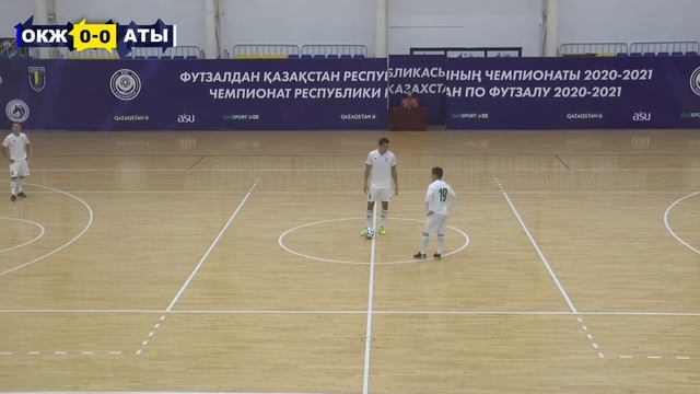 «Окжетпес» - «Атырау». Чемпионат Республики Казахстан по футзалу смотреть онлайн