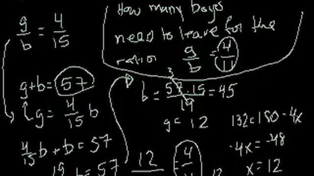 Advanced ratio problems смотреть онлайн