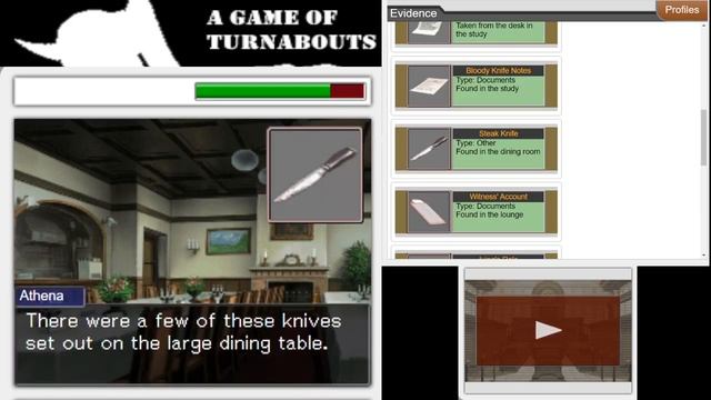 A Game of Turnabouts - Ace Attorney Online Fancase смотреть онлайн