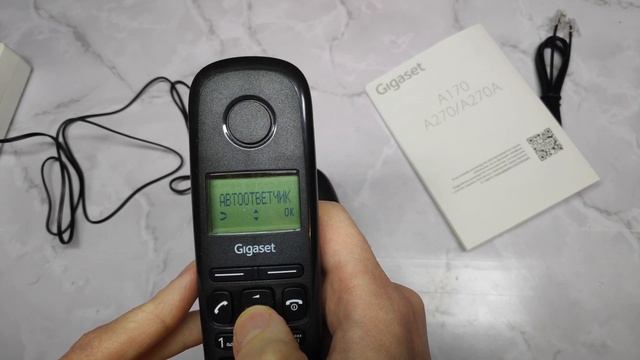Обзор и настройка радиотелефона GIGASET A170 SYS RUS смотреть онлайн