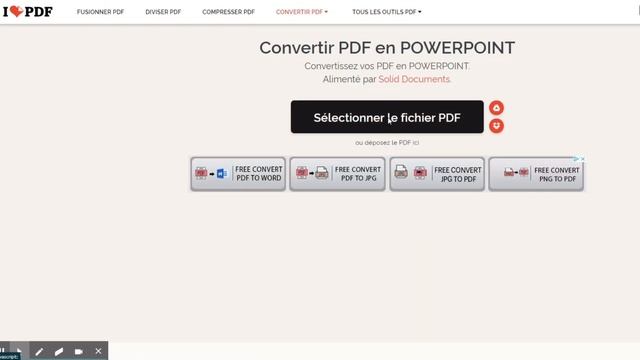 ILOVEPDF - Editer un fichier PDF смотреть онлайн