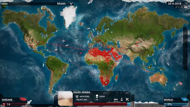 Let's play - Plague Inc. Evolved 10 - Parasite Mega Brutal смотреть онлайн
