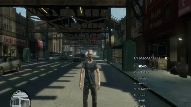GTA IV - Player Selector Mod смотреть онлайн