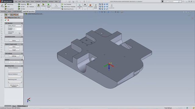What's New SolidCAM 2014: Create SolidWorks Coordinate System смотреть онлайн