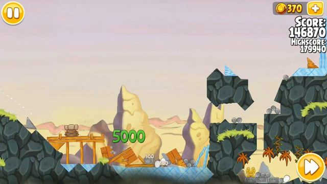 Angry Birds Seasons - South Hamerica - Level 1-22 - 182,400 - World Record! смотреть онлайн