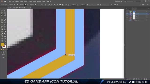 3D Game App Icon Tutorial in Photoshop CC and Illustrator CC 2019 смотреть онлайн