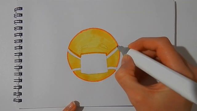 Как ПРОСТО нарисовать СМАЙЛИК В МАСКЕ, Рисуем Просто/760/How TO simply draw a SMILEY face IN a MASK смотреть онлайн